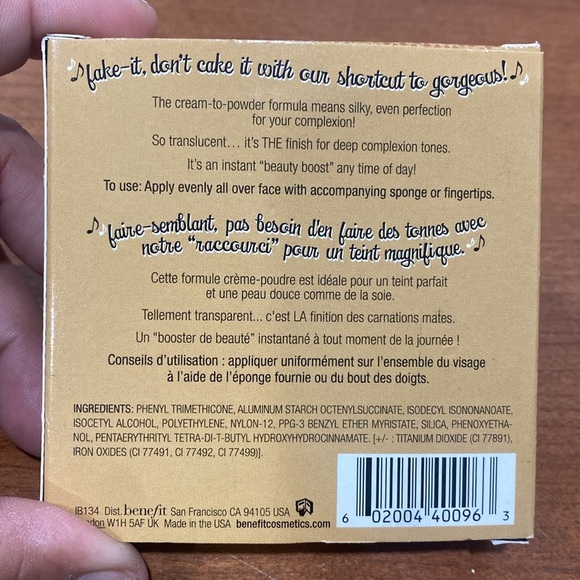 Benefit Discontinued Some Kind-A Gorgeous Deep Complexion Foundation 0.34 oz - Picture 3 of 6